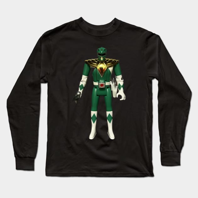Green Ranger Auto Morphin Long Sleeve T-Shirt by TB Toycast